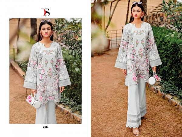 Deepsy Firdous Queens Court 3 Cotton Designer Pakistani Suit Collection